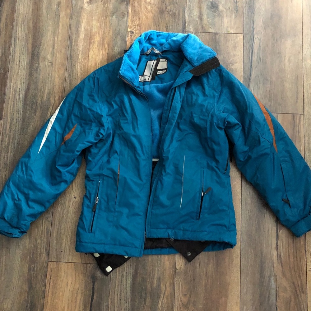 Teal Girl’s Ski Jacket